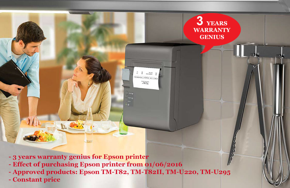 Epson Warranty 3 years